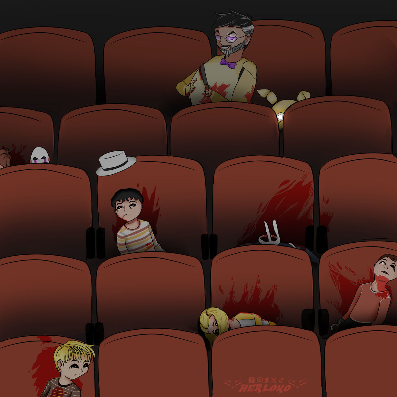 FNAF (missing children) by Herloko on DeviantArt