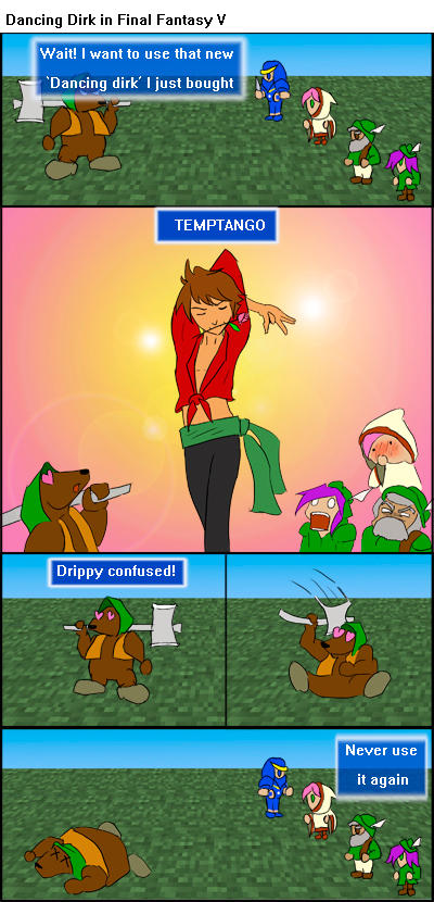 Final Fantasy S V Dancing Dirk By Solidjb On Deviantart