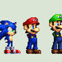 Super Mario Bros Sprites WIP