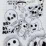 Adventure Time quick drawings 2 or Skull dump