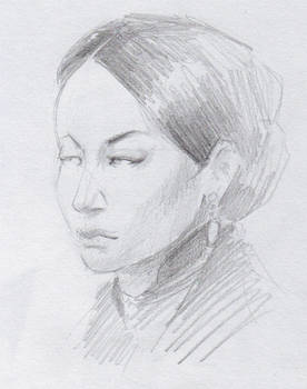 Study of an Asian Woman