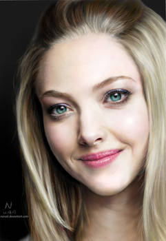 Amanda Seyfried Digital Portrait.