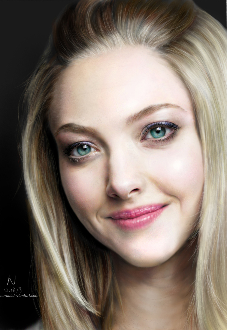 Amanda Seyfried Digital Portrait.