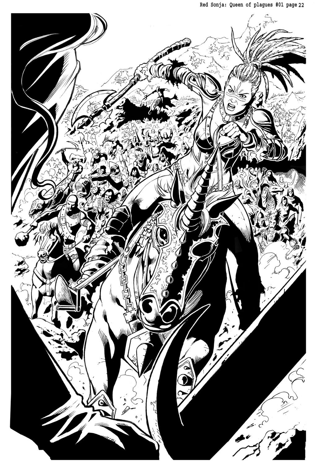 Red Sonja #01 Page 22