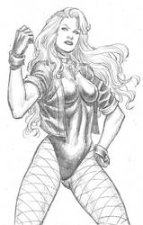 Black Canary sketch