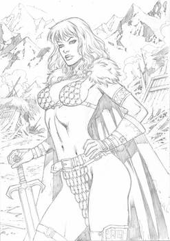 Red Sonja ART FOR SALE