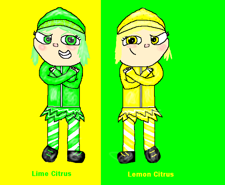 Sugar rush racers Lemon and Lime! by henname399 on DeviantArt