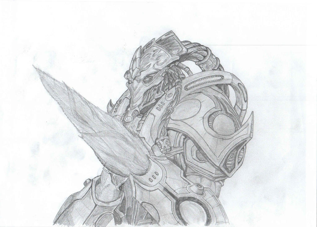 Protos Drawing Protos by shingetsutan on DeviantArt