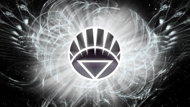 White Lantern Wallpaper