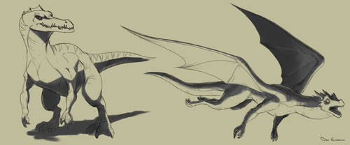 Sketch Dump - Monsters 2 by davi-escorsin