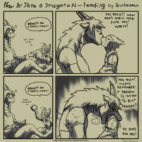 How to date a dragon tip # 72 - feeding