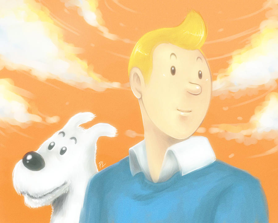Tintin Deviantart Tintin and Snowy by smoothies79 on DeviantArt