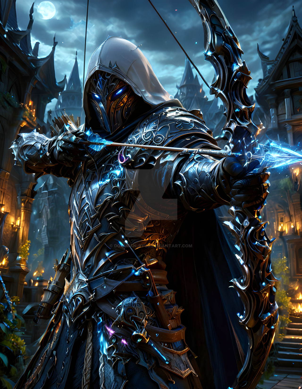 Arch Type Knight Knight Archer by Dokugan-ryuu on DeviantArt