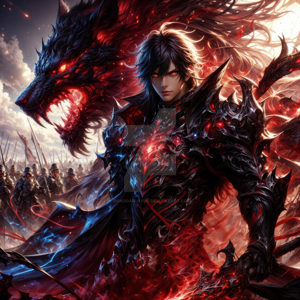 Infernal Wolves Infernal Wolf by Dokugan-ryuu on DeviantArt