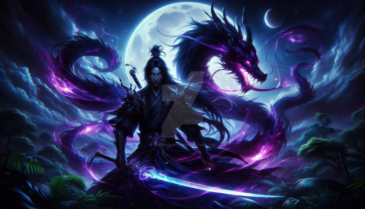 Midnight Dragon by Dokugan-ryuu on DeviantArt