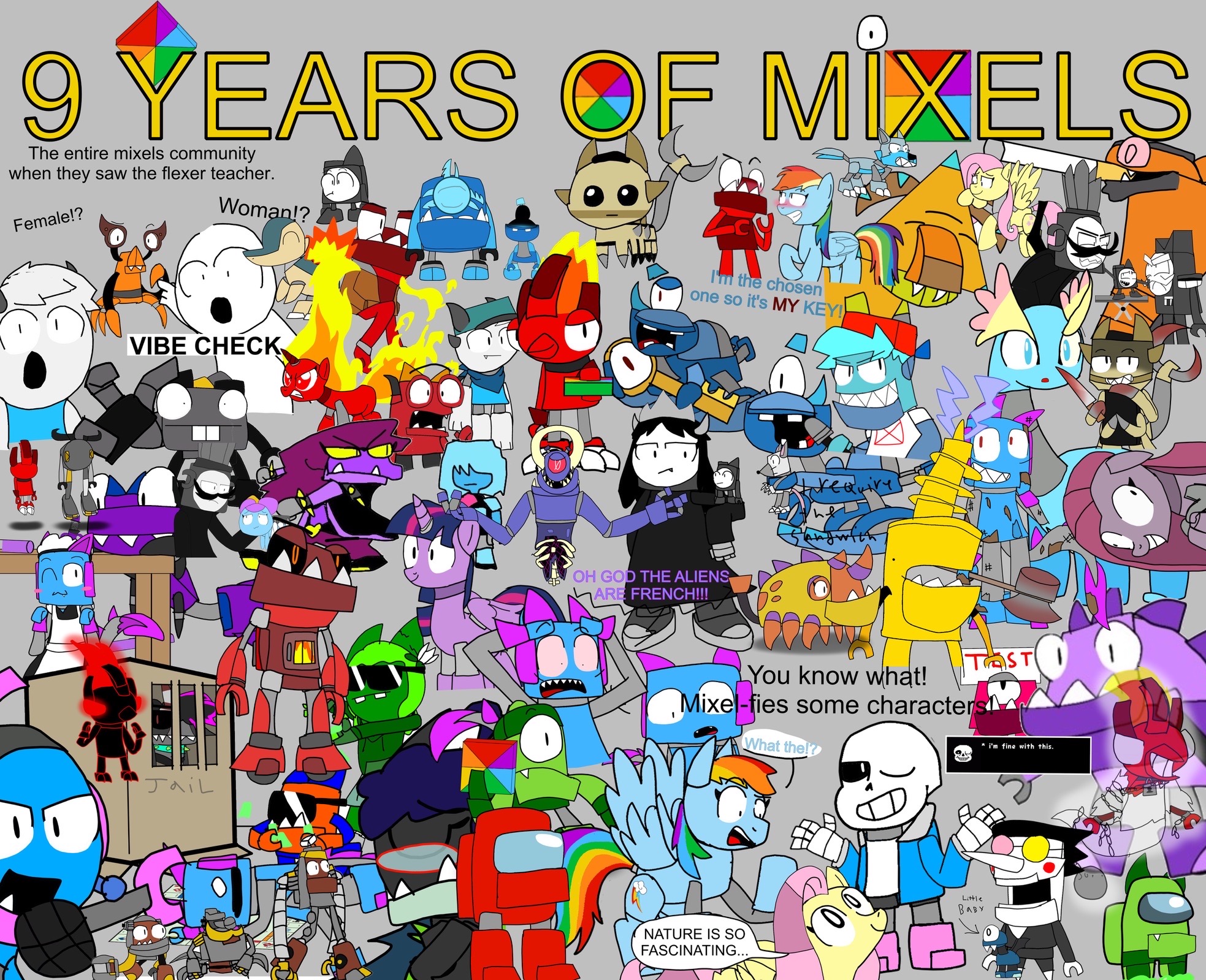9 Years of Mixels by Sketchyboi25 on DeviantArt