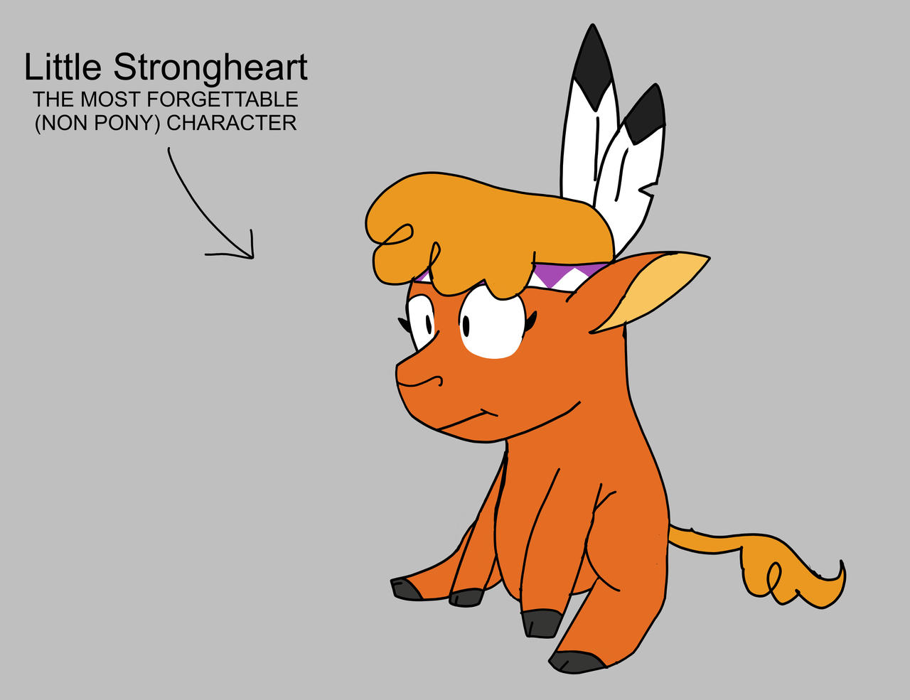 Strong Language Mlp MLP - Little Strongheart Fan art by Sketchyboi25 on DeviantArt