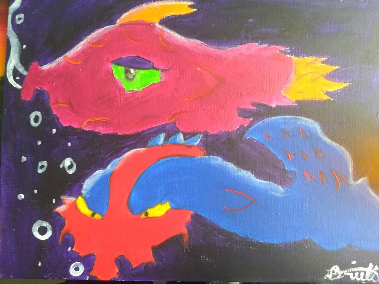 Shadow Fish by brielleondeviant on DeviantArt