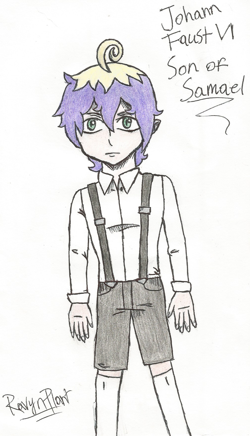 Junior (Another fan-made child of Mephisto)