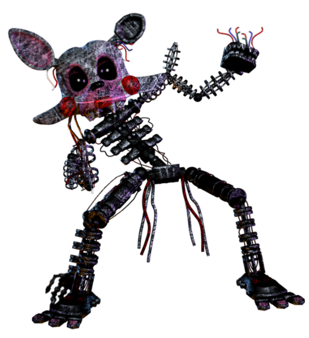 Fixed Withered Foxy by KacperPL2411 on DeviantArt