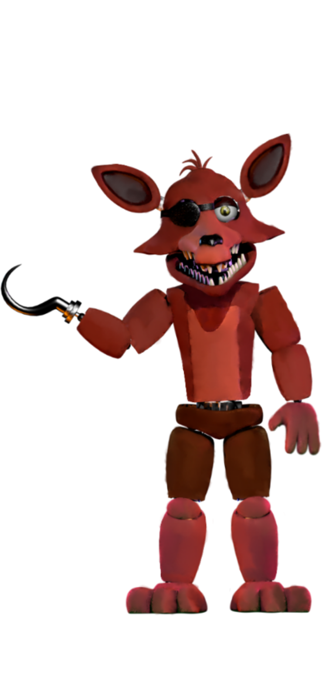 Fixed Withered Foxy (EDIT) by b0iman69 on DeviantArt