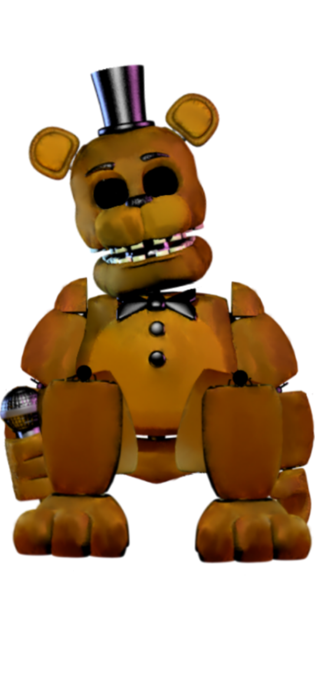 FNaF2/SFM) Withered Freddy by Zoinkeesuwu on DeviantArt