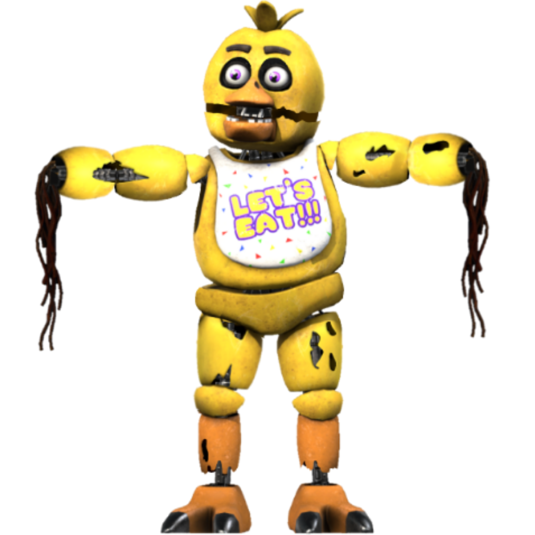 Fixed Withered Chica by GaragaYT on DeviantArt