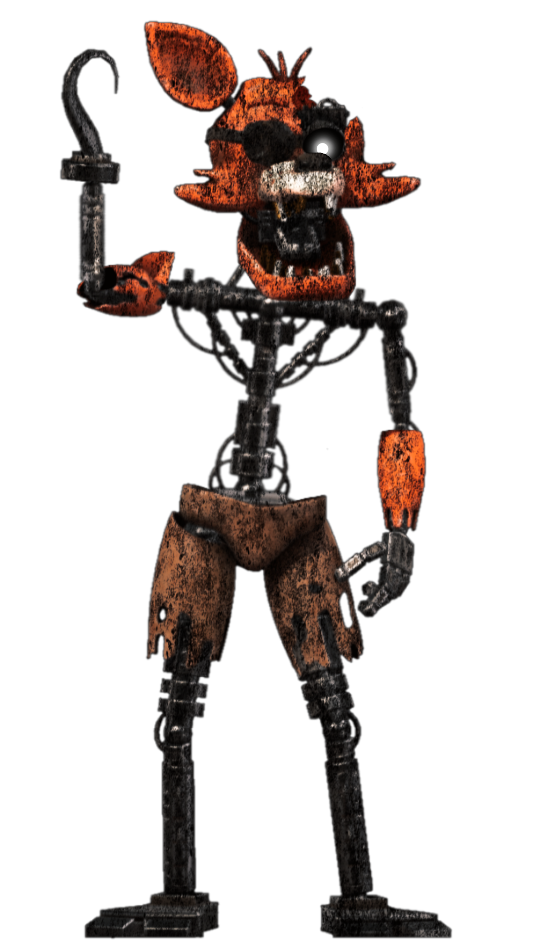 Classic Ignited Foxy by GaragaYT on DeviantArt