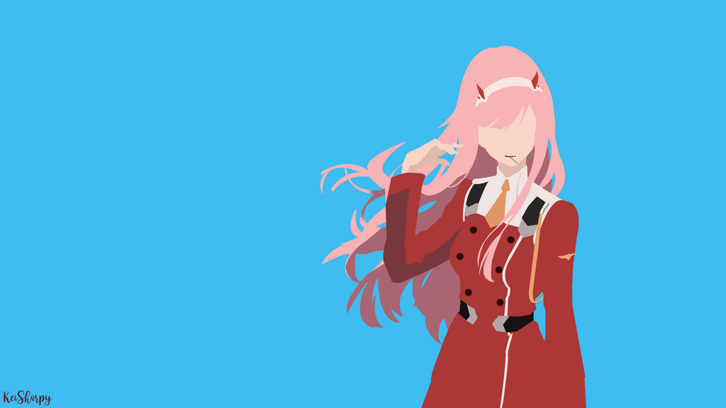 Zero Two Minimalist by sharppyyknowss on DeviantArt