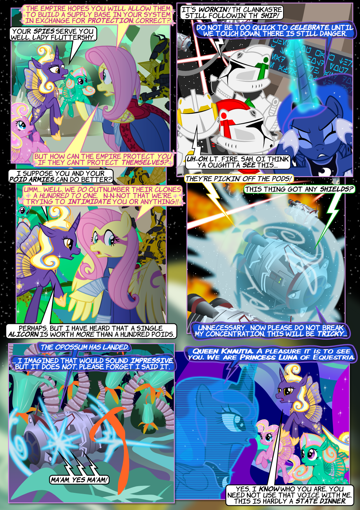 The Pone Wars 6.2: Space 'Port