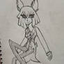 Hazbin hotel oc sketch rough draft design