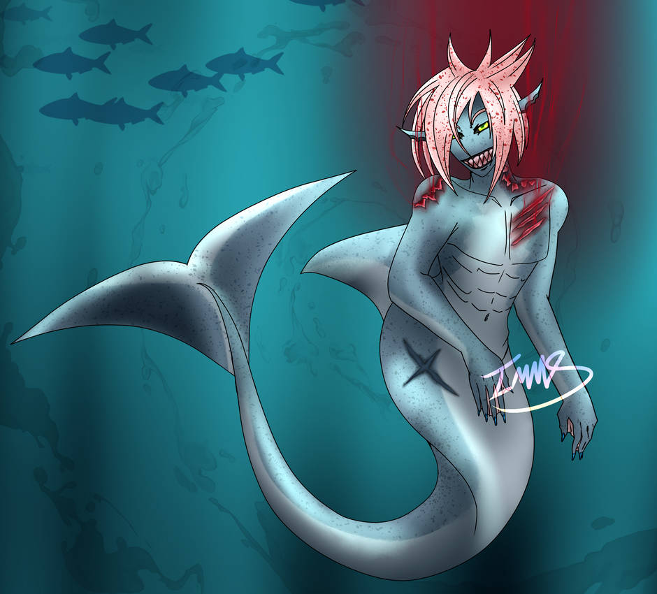 Merman Fish Open Great White Merman (OPEN) by I-MAKE-MONSTERS on DeviantArt