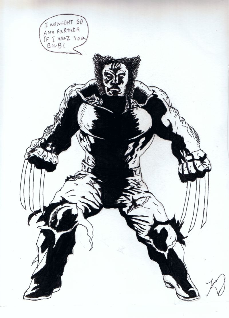 Distraught Wolverine Angry Wolverine by WeaponXLogan on DeviantArt