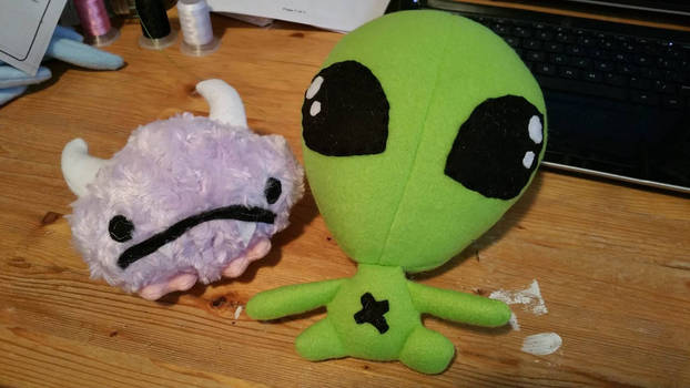 Alien Buddie Plushies