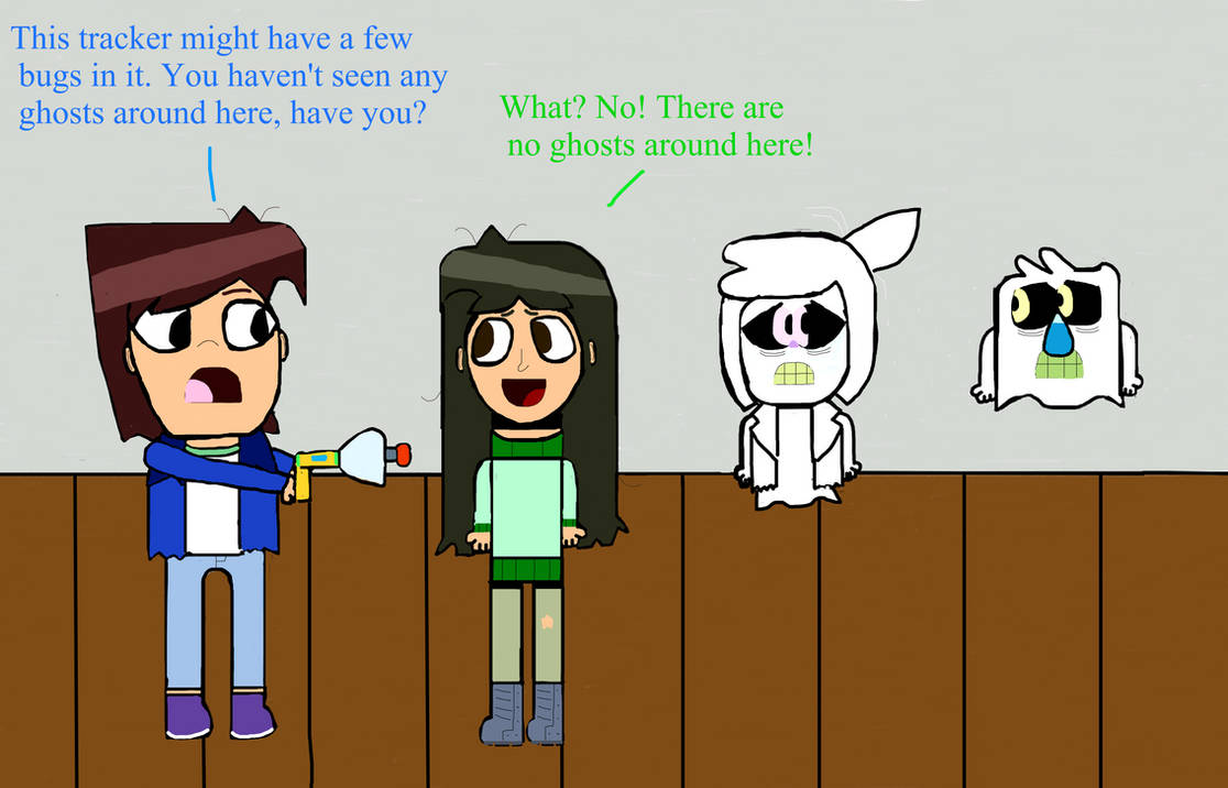 Secret Ghost Friends by Kittycorn123 on DeviantArt