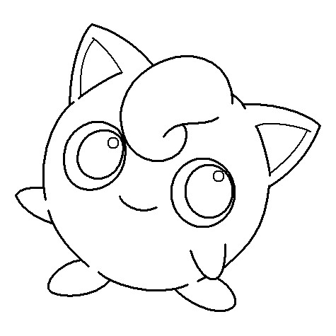 Wigglytuff Jigglypuff Coloring Page - Shiokarai Wallpaper