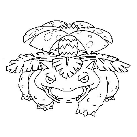 003-Venusaur Coloring Page by Nikki-M-Garrett on DeviantArt