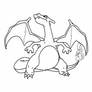 006-Charizard Coloring Page