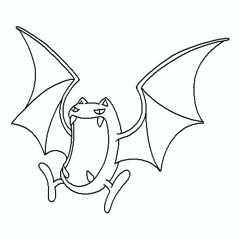 042-Golbat Coloring Page by Nikki-M-Garrett on DeviantArt 042-Golbat Coloring Page by Nikki-M-Garrett on DeviantArt