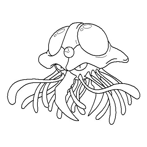 10 Tentacruel Pokémon Coloring Pages for Creative Kids