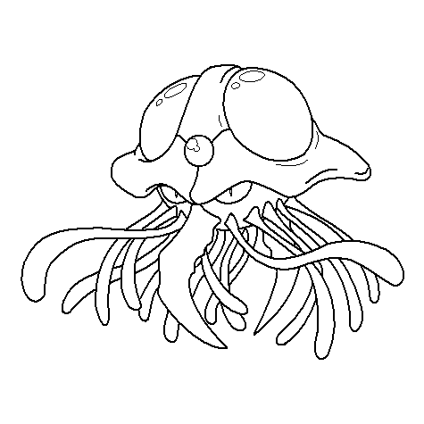 Tentacular Rumble Colouring In 073-Tentacruel Coloring Page by Nikki-M-Garrett on DeviantArt