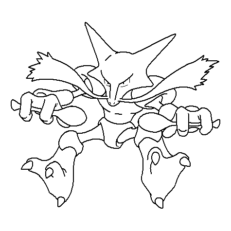 065-Alakazam Coloring Page by Nikki-M-Garrett on DeviantArt