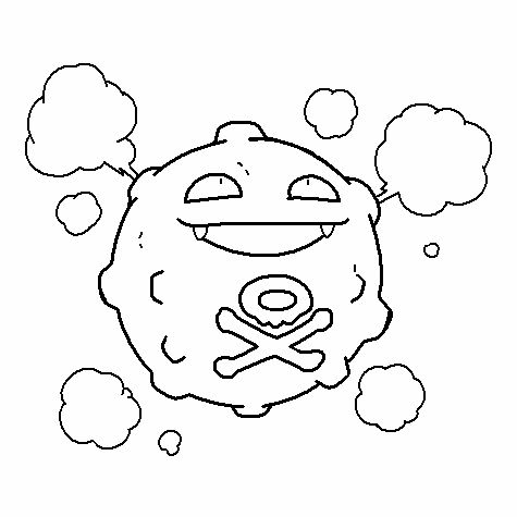 10 Fun Pokémon Coloring Pages Featuring Koffing: Unleash Your Creativity with the Toxic Gas Pokémon