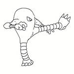 190 Aipom Coloring Page By Nikki M Garrett On Deviantart