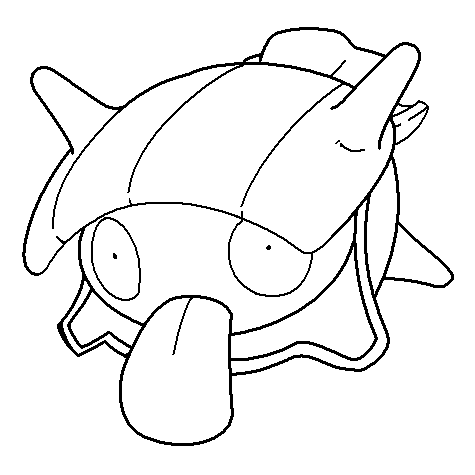090-Shellder Coloring Page by Nikki-M-Garrett on DeviantArt