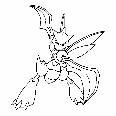 10 Exciting Scyther Pokemon Coloring Pages to Color