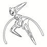 386-Deoxys-Speed Coloring Page