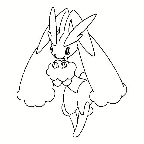 Loppy Rae Coloring Pages 428-Lopunny Coloring Page by Nikki-M-Garrett on DeviantArt