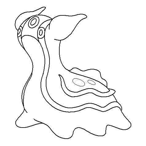 Pokemon Gastrodon Coloring Pages - Fun and Educational