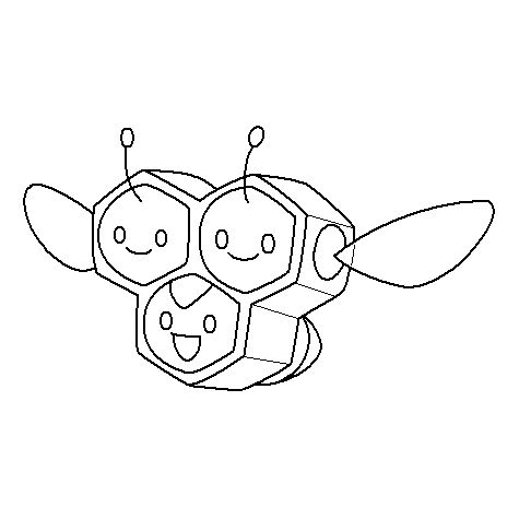 415-Combee Coloring Page by Nikki-M-Garrett on DeviantArt